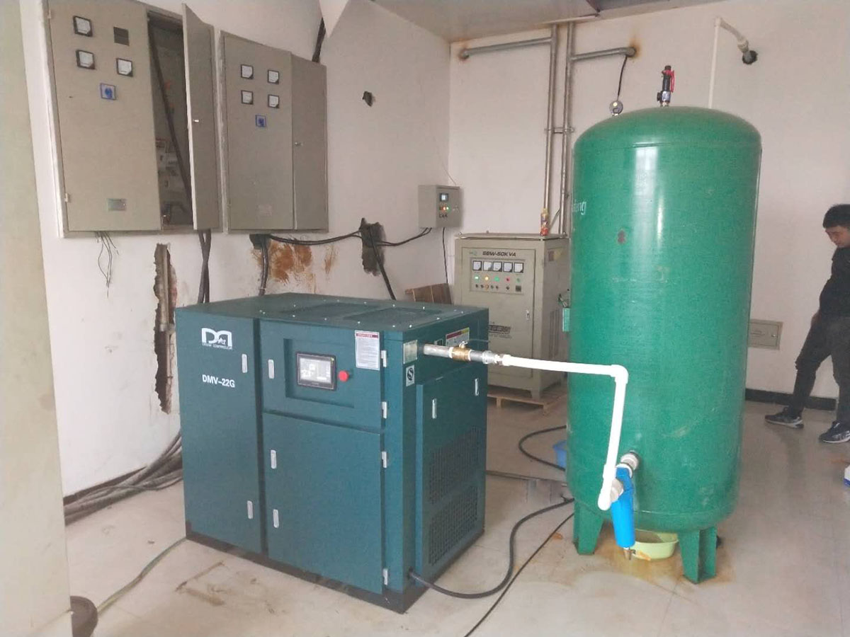 吉林辽源市某袜业有限公司采购德蒙DMV-22G案例